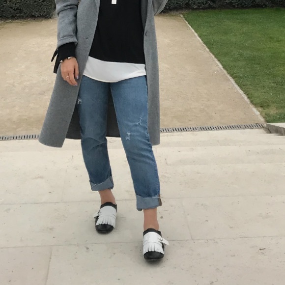 TODS unique leather flat shoes - Picture 10 of 10